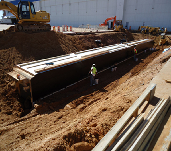 Underground Utility Service Tunnel From B-4 To B-26 - J.M. Wilkerson